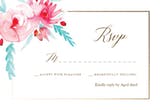 In bloom - Tarjeta De Confirmación De Asistencia A Eventos